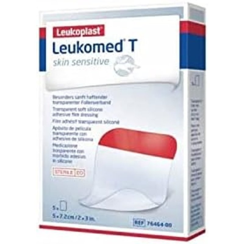 Leukoplast Leukomed T Skin Sensitive Transparent Dressing 7.2 x 5cm