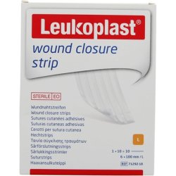 Essity Leukoplast Self-Adhesive Skin Sutures 10 Strips 6x100mm