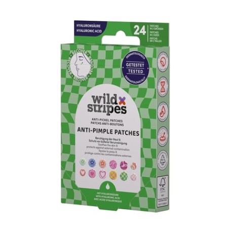 Wild Stripes Anti-Pimple Patches Groovy Recover - Colorful Pimple Patches