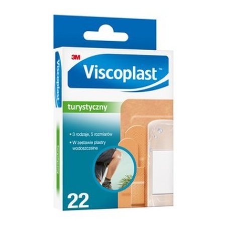 Viscoplast Tourist Plaster Set 22 Pcs