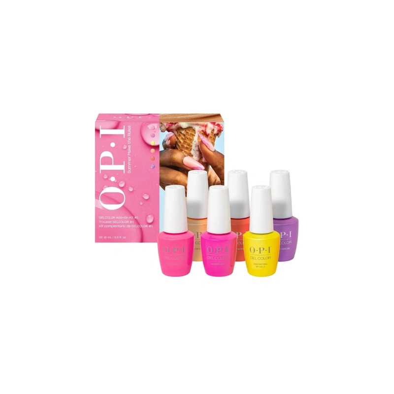 Opi Coty Gel Color Summer Make The Rules - Kit 1