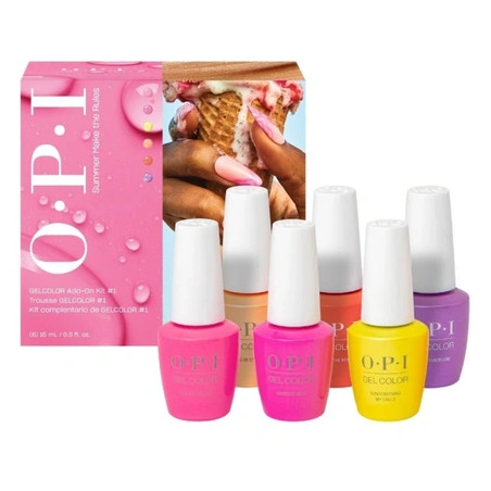 Opi Coty Gel Color Summer Make The Rules - Kit 1