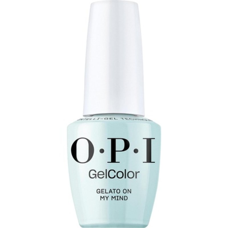 OPI GelColor Gel Nail Polish Opaque Soft Blue Creme UV Cure