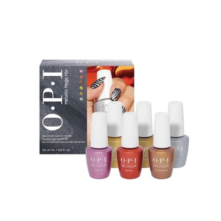 Opi Coty Opi Gc Metallic Mega Mix Discovery Gel Color 2 15ml