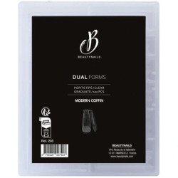 Beautynails Bna Tips Dual Forms Modern Coffin
