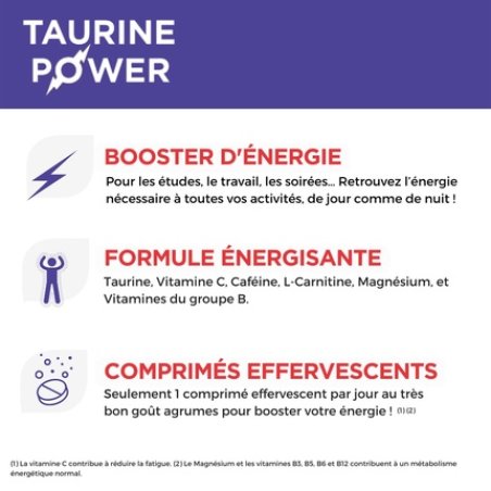 Forté Pharma Energie Taurine Power Energy Supplement 30 Tablets