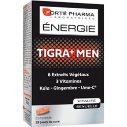 Forte Pharma Energie Tigra Men Dietary Supplement For Stimulation And Sexual Well-Being - 28 Tablets