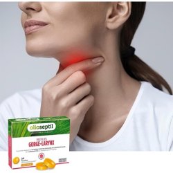 OLIOSEPTIL Throat Lozenges without Added Sugar with Plant Extracts, Vitamin C, Copper, and Essential Oils - Soothes the