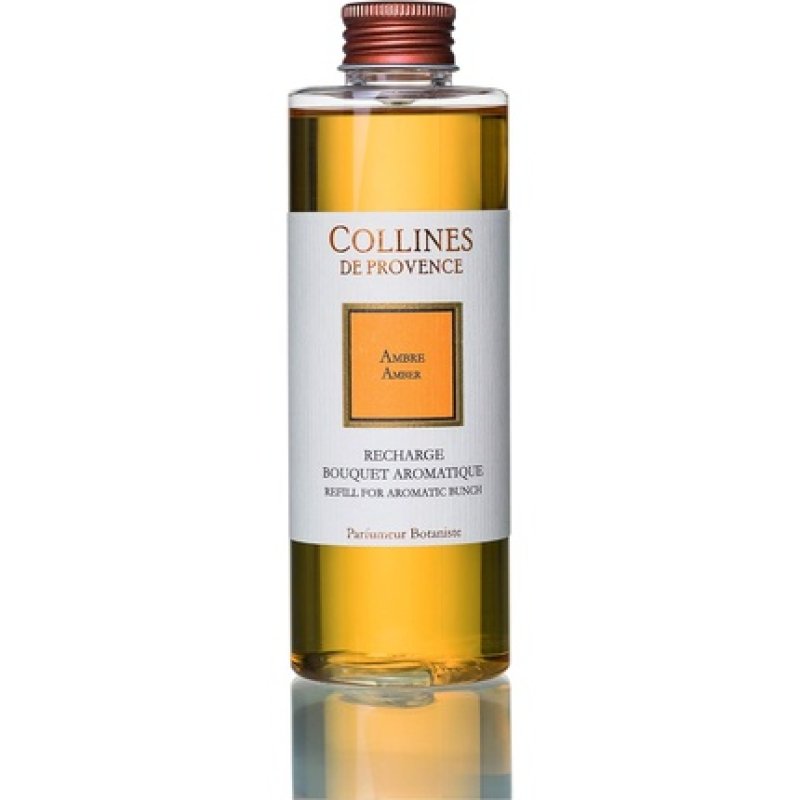 Collines De Provence Amber Refill Pack 200ml Transparent 4.5cm x 4.5cm