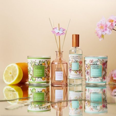 Collines De Provence Summertime Perfume Candle 180g - Sakura Blossom