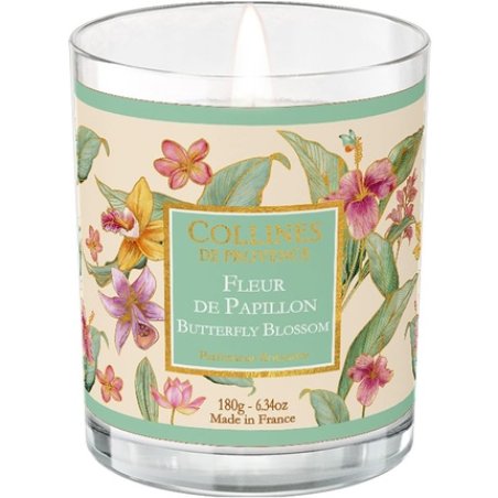 Collines De Provence Summertime Perfume Candle 180g - Butterfly Flower