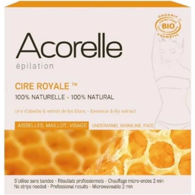 Acorelle Underarms Bikini Line Facial Hair Removal Wax 100g Royal Wax No Strips Needed