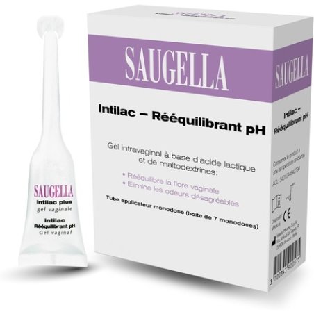 Saugella Intilac Gel Rebalancing Vaginal 7 Single Doses