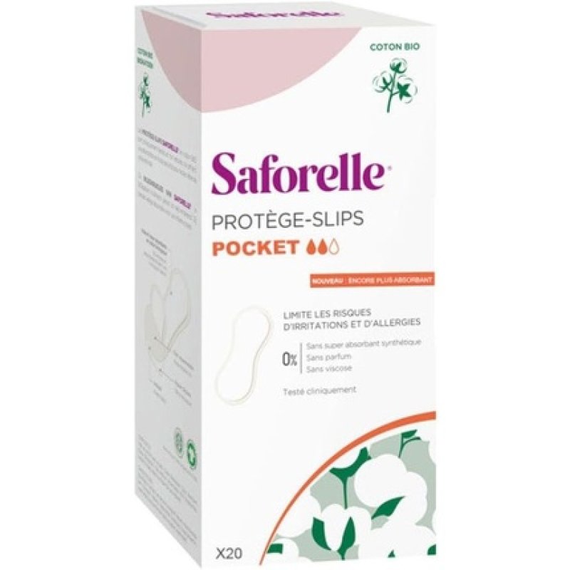 Saforelle 24 Pocket Panty Liners