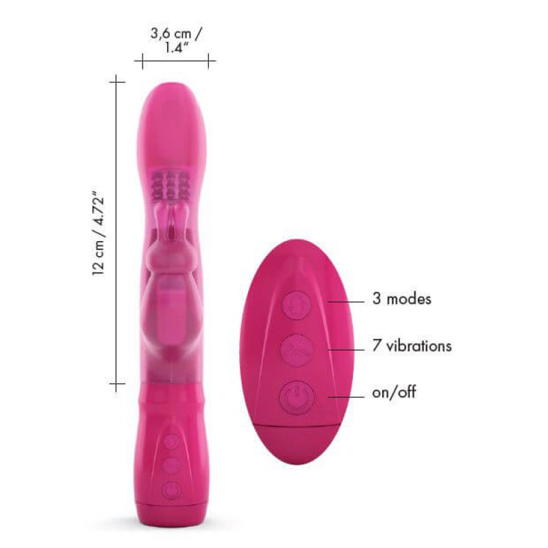 Marc Dorcel Furious Rabbit Gel Vibrator Type Bunny Pink