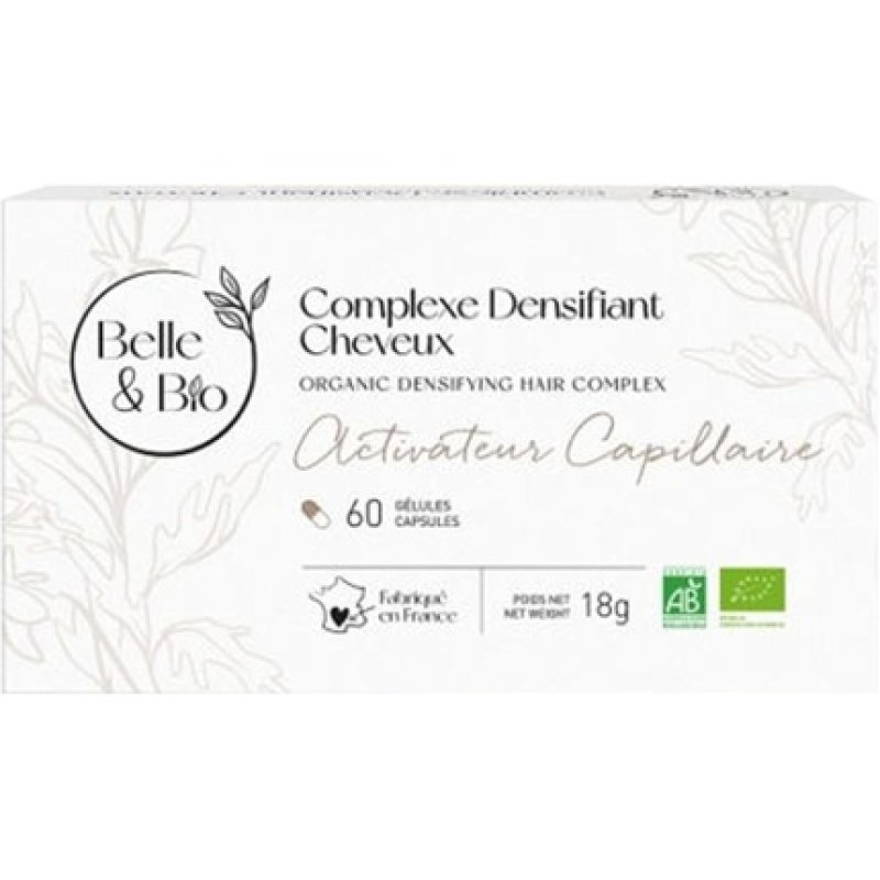 Organic Hair Densifying Cure by Belle & Bio 60 Capsules