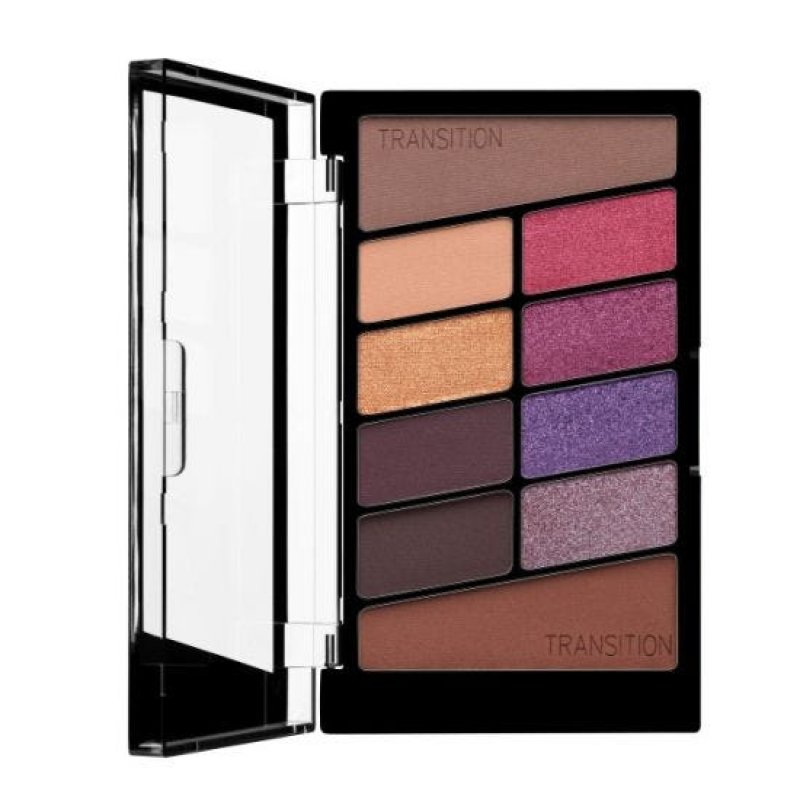 wet n wild Color Icon 10 Pan Palette ombre à paupière 8,5 g 761B V.I.Purple Mat, Brillant