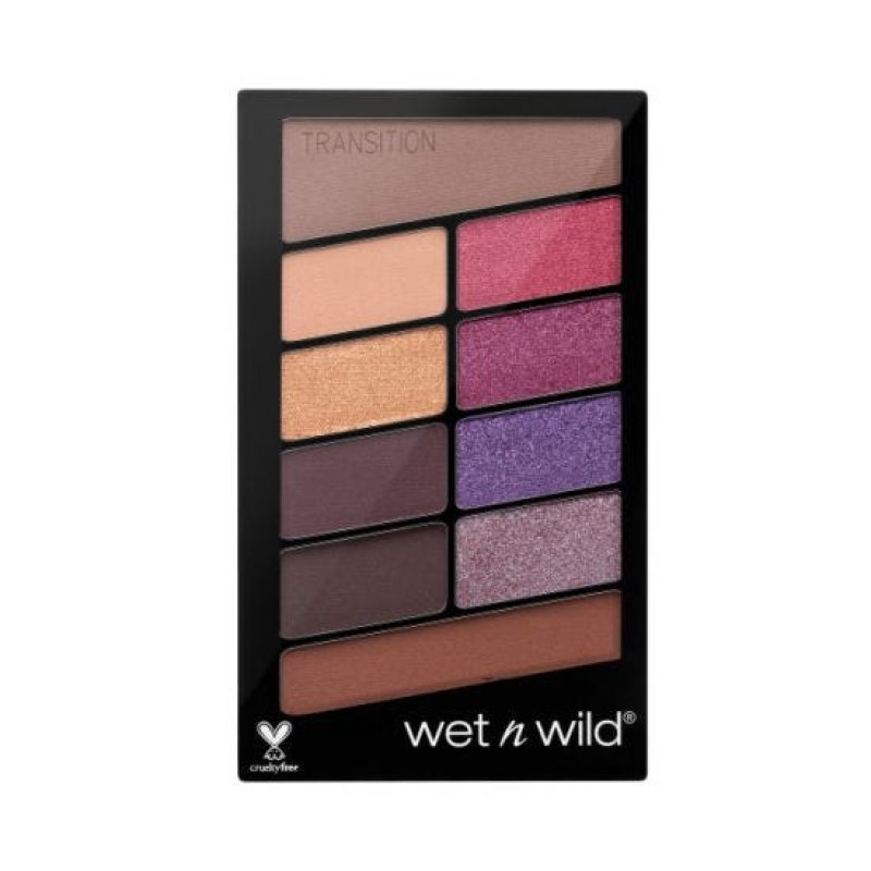 wet n wild Color Icon 10 Pan Palette, 761B V.I.Purple, 8.5g