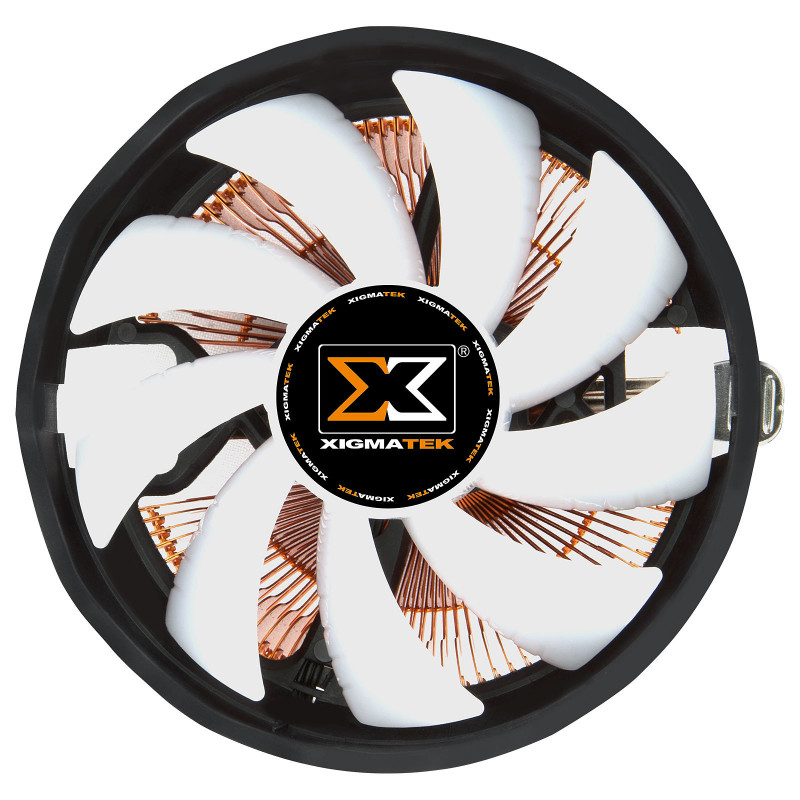 Ventilateur processeur Xigmatek compatible Apache Plus RGB (Noir)