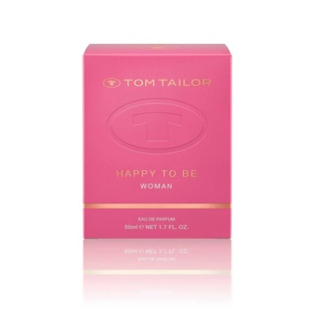 Tom Tailor Happy to Be Woman Perfume 50ml Floral Eau de Parfum for Women of All Ages Jasmine, Grapefruit, Vanilla &