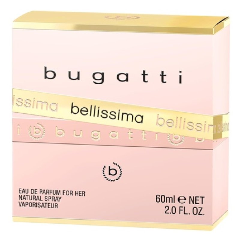 Bugatti Bellissima Pink Perfume for Women 60ml - Sensual Feminine Eau De Parfum