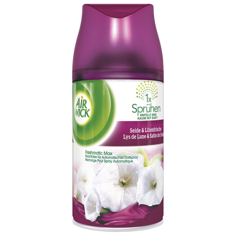 Air Wick Freshmatic Max Automatic Fragrance Spray Refill, Silk