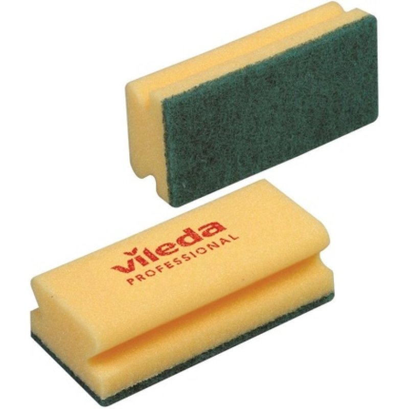 Vileda Scouring Sponge Strong Yellow/Green