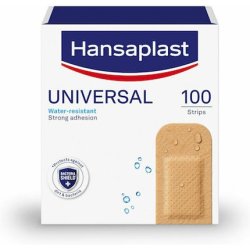 Hansaplast Universal Water Resistant Adhesive Plasters - 100 Pieces