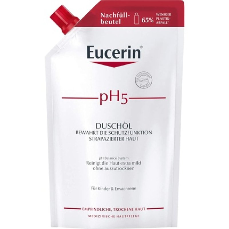 Eucerin pH5 Shower Oil Refill Bag 400ml