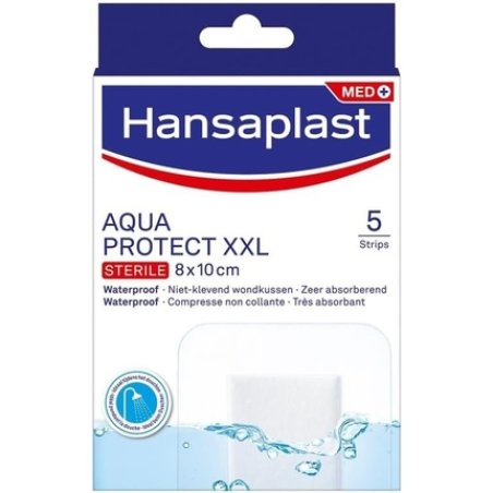 Hansaplast Aqua Protect XXL 5 Strips 8x10 cm