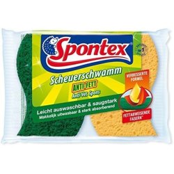 Spontex Anti-Grease Scrub Sponge for All Tough Surfaces