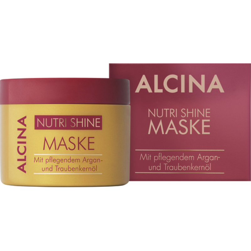 Alcina Nutri Shine Mask with Nourishing Argan and Grape Seed Oil 200ml