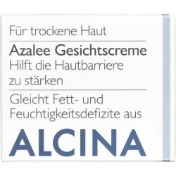 Alcina Azalee Face Cream 50ml for Dry Skin - Balances Oily Skin
