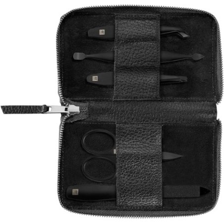 Zwilling Manicure Set 5 Pieces Genuine Leather Travel Set