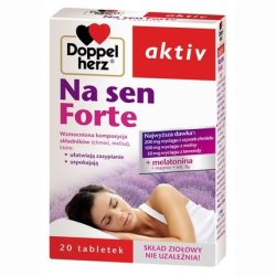 Doppelherz Active Sleep Forte - 60 Capsules - Advanced Natural Sleep Aid For Deep, Restful Nights & Refreshing Mornings