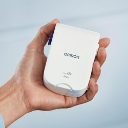 OMRON C803 Compact Compressor Nebuliser Lightweight Low Noise User-Friendly Device for Treating Respiratory Conditions