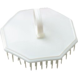 Comair Shampoo and Massage Brush Head - White
