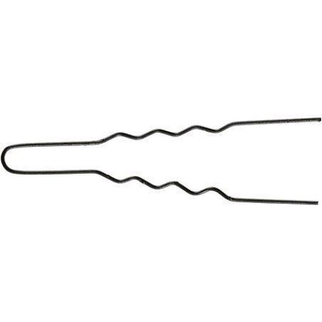 Comair Curling Needles Bag of 50 - 45 x 0.55 mm Thin Black