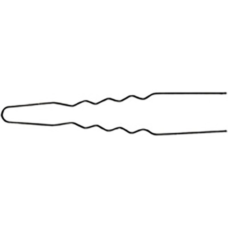 Comair Curling Needles Thin 65 x 0.55mm Black