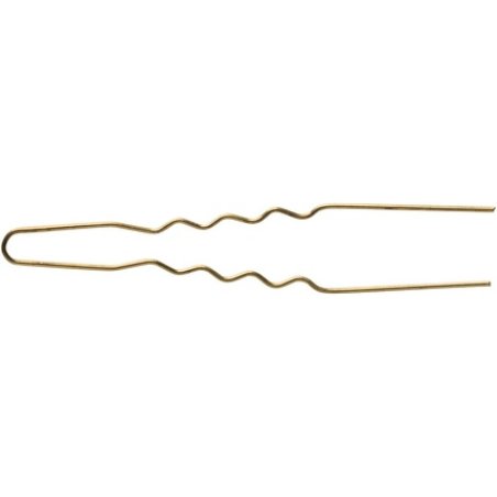 Comair Curling Needles 65 x 0.55 mm Thin Gold