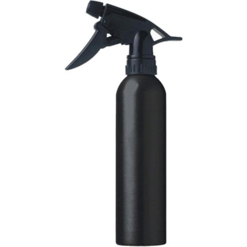 Comair Water Spray Bottle Aluminium 260ml Black