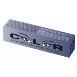 COLOR Eyebrows and Eyelash Color Blue Black 15ml