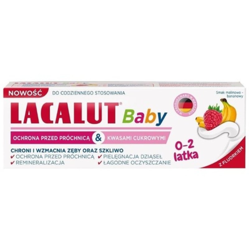 Dr. Theiss Naturwaren Lacalut Baby Toothpaste 55ml For Ages 0-2