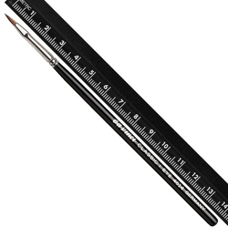 da Vinci Cosmetics Series 4614 Classic Eyeliner Brush Pointed Russian Red Sable 10.2 Gram