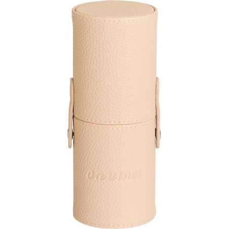 Da Vinci Brush Holder for Storing Brushes and Makeup Utensils - Travel Case - Cream