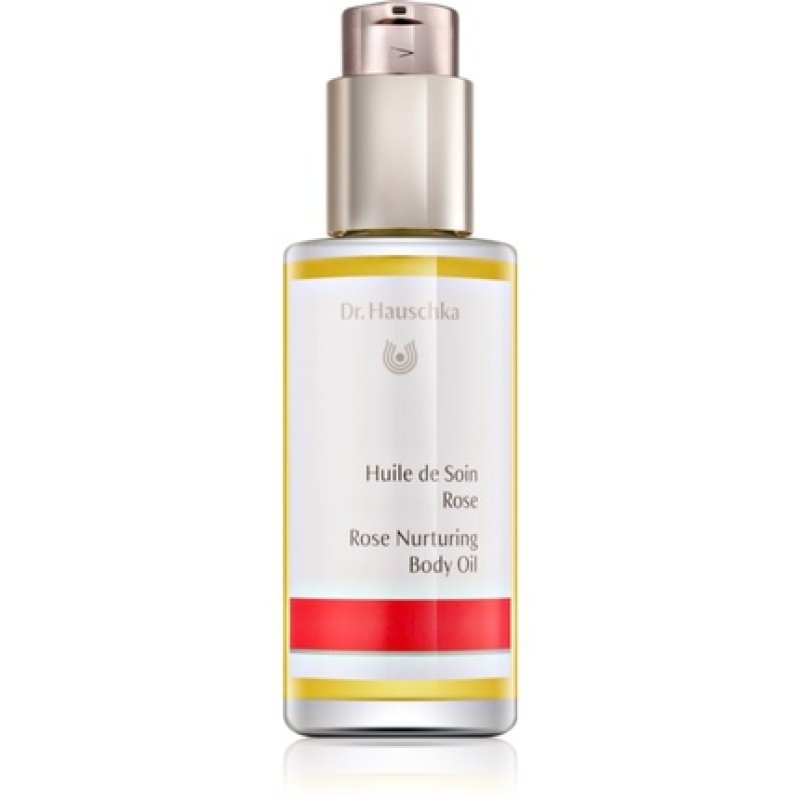 Dr. Hauschka Rose Body Oil 75 ml - Nourishing Body Care with Rose Scent