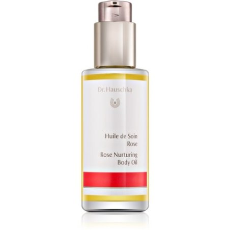 Dr. Hauschka Rose Body Oil 75 ml - Nourishing Body Care with Rose Scent