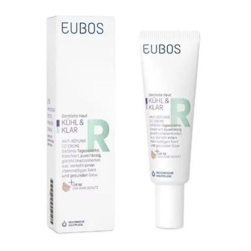 Eubos Eubos Cool & Calm Redness Relieving Cc Cream - 30ml