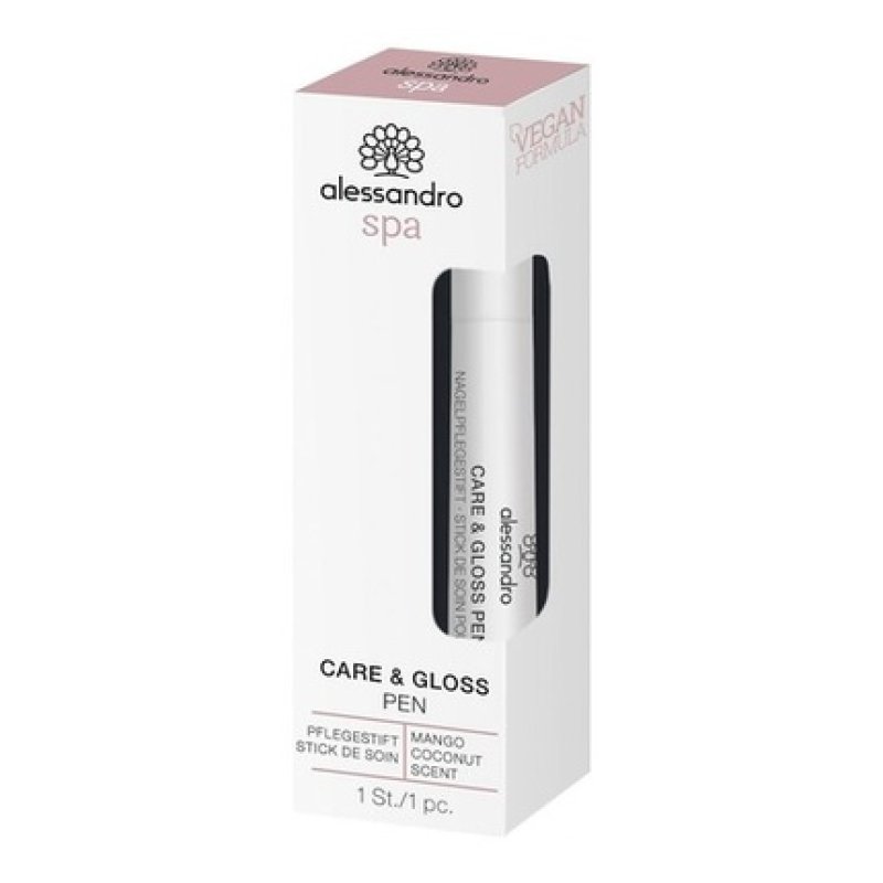 Alessandro Spa Care & Gloss Pen for Nails and Cuticles 2.8ml