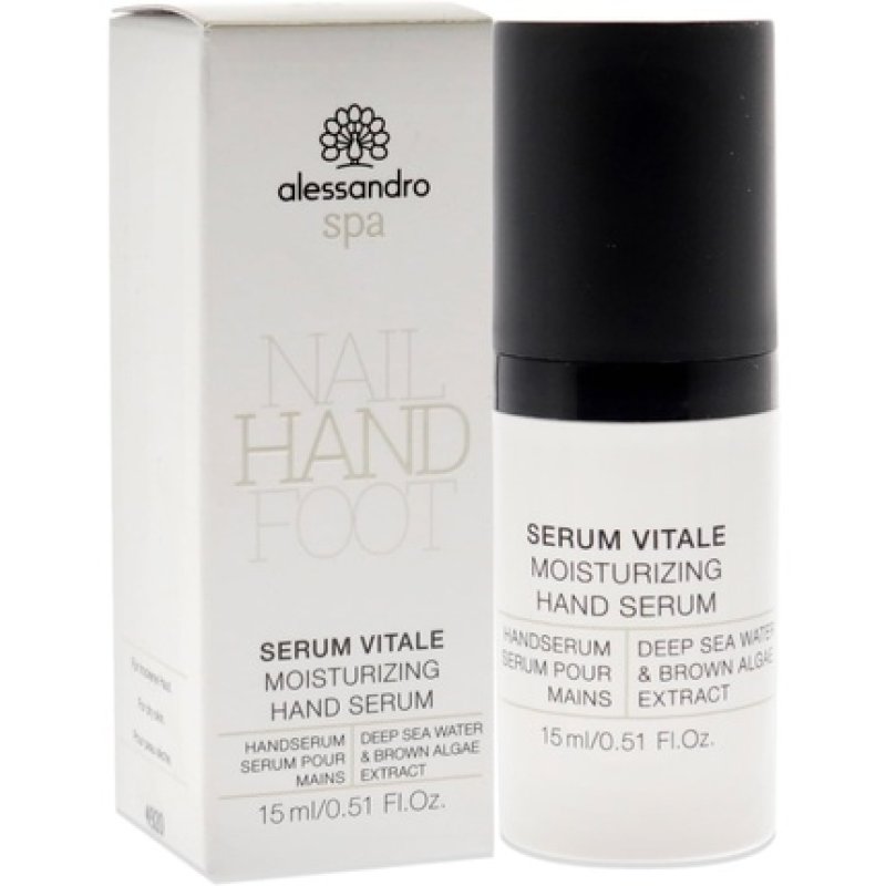 Alessandro Spa Vital Moisturizing Hand Serum with Deep Sea Water 15ml